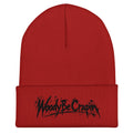 Woody Be Crapin Beanie, red