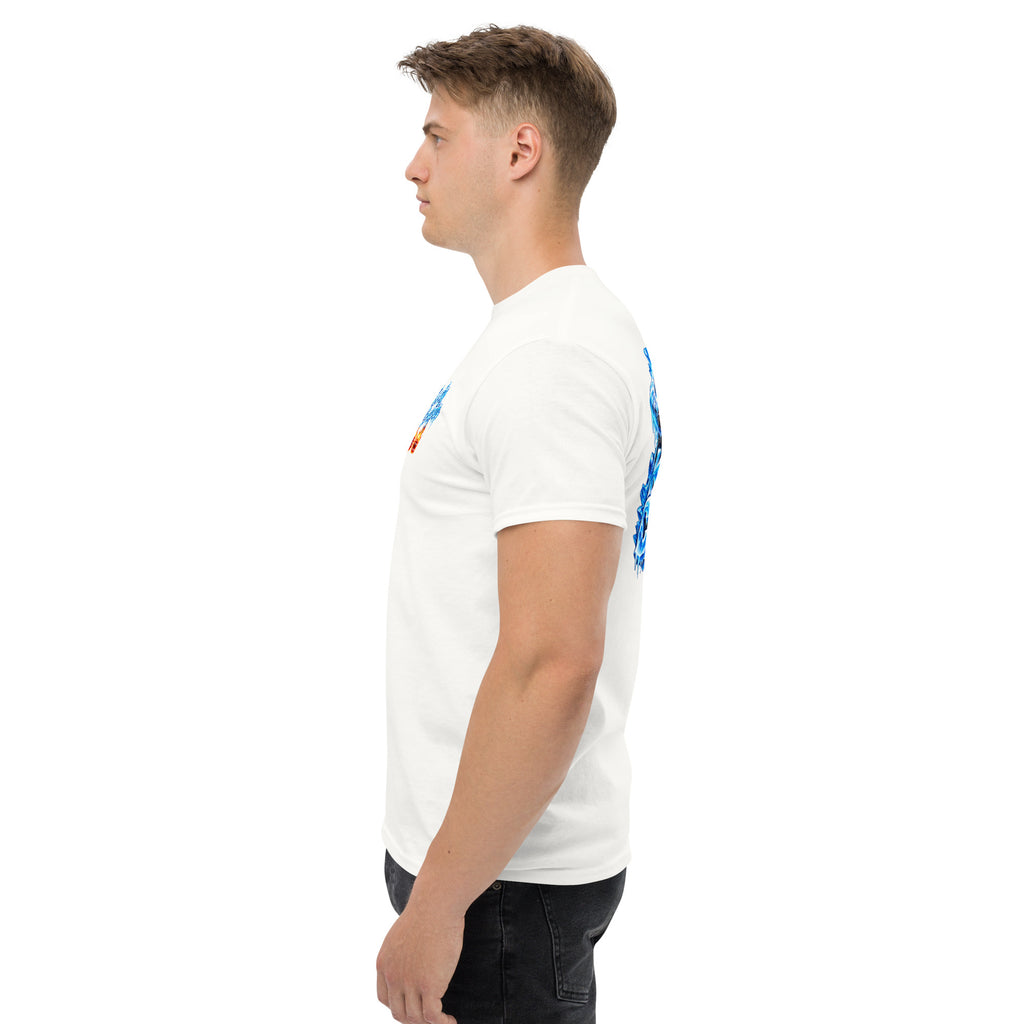 Iced Out Tee, white, left side view